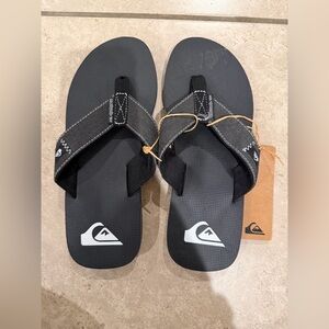 Quiksilver Charcoal Sandals size7
